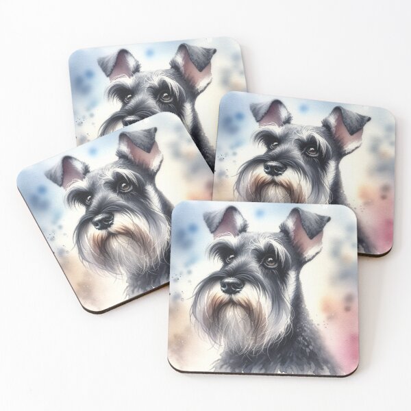 Item preview, Whimsical Schnauzer designed and sold by ZT-Art.