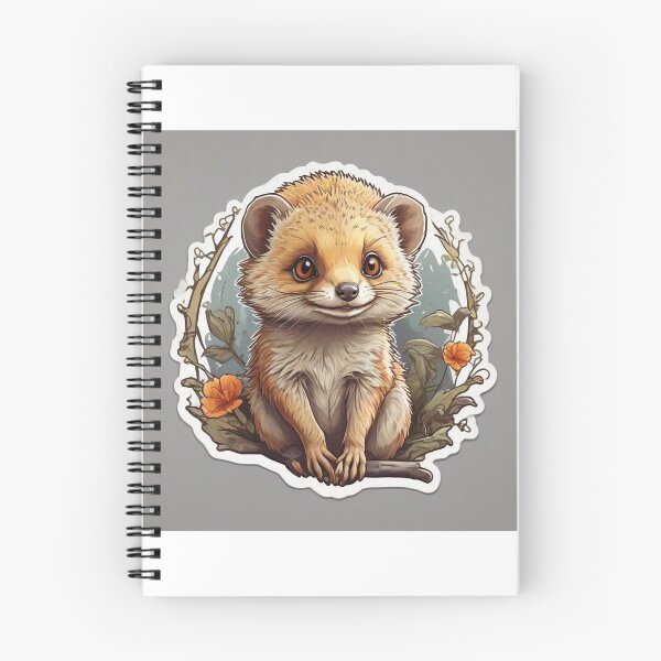 Item preview, Cute mongoose among roses designed and sold by abdelaziz0.