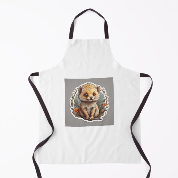 Item preview, Cute mongoose among roses designed and sold by abdelaziz0.