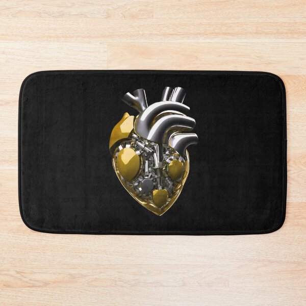 Item preview, Engine Heart Motor Gold Chrom designed and sold by Aquillashop.