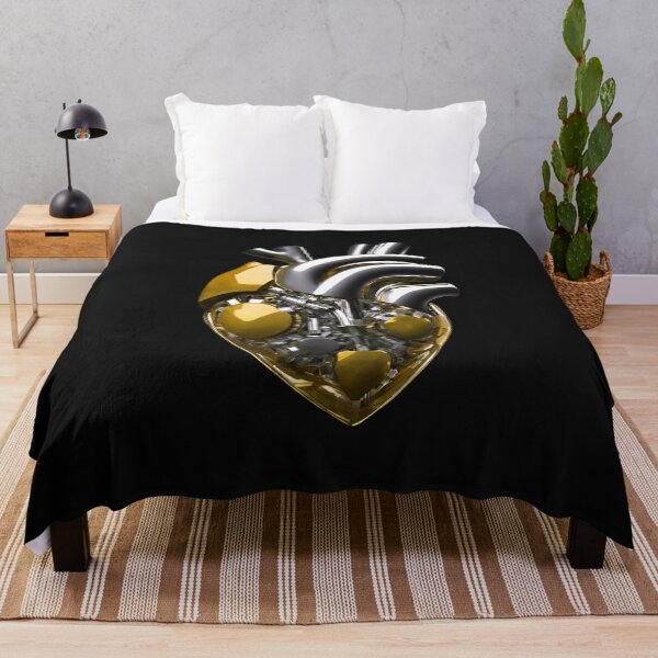 Item preview, Engine Heart Motor Gold Chrom designed and sold by Aquillashop.