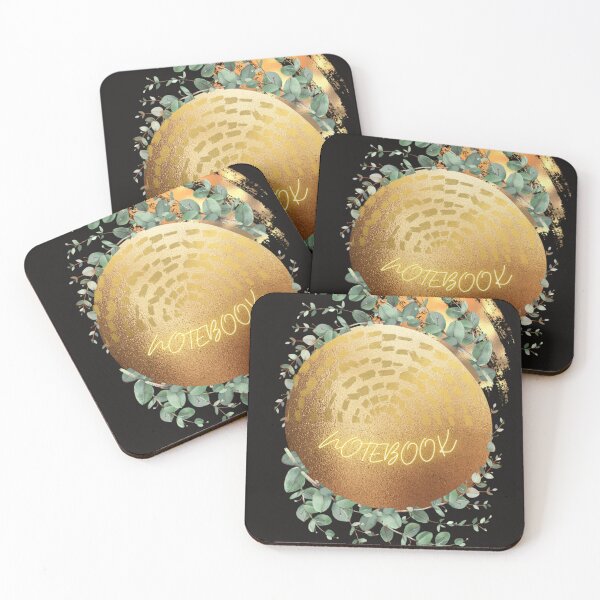 Item preview, Golden Ball Notebook designed and sold by TeresaTeranArt.