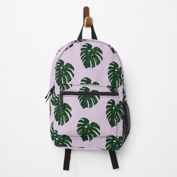 Item preview, Monstera (pink background) designed and sold by Melissathecouch.