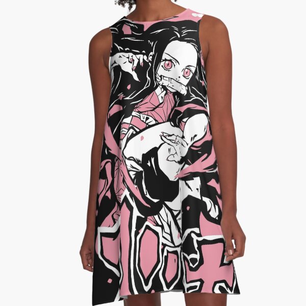 Anime Graphic T-Shirt Dress for Sale by N3TWORKK