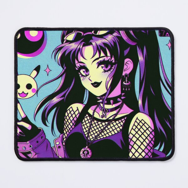 Item preview, 90s Retro Anime Goth Girl designed and sold by Kurnazum.