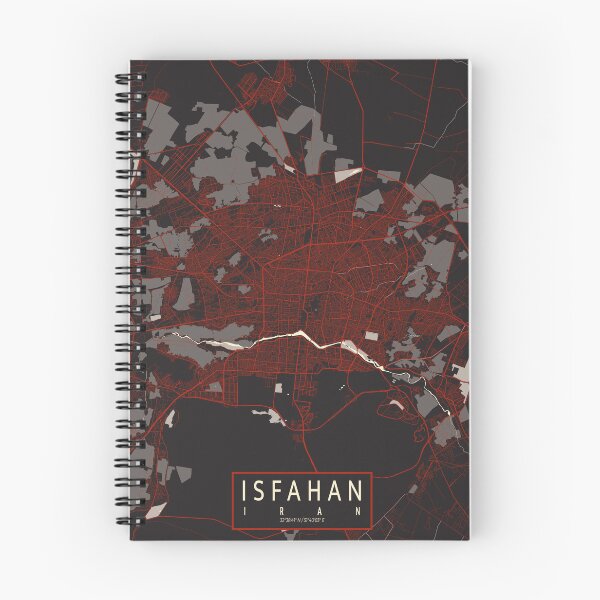 Item preview, Isfahan City Map of Iran - Vector designed and sold by deMAP.