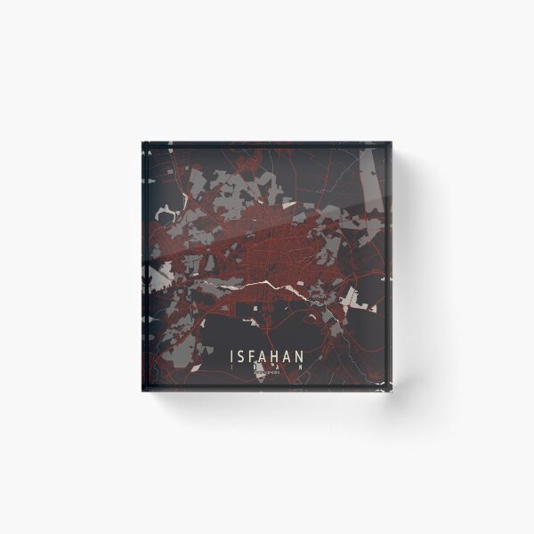 Item preview, Isfahan City Map of Iran - Vector designed and sold by deMAP.
