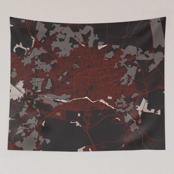 Item preview, Isfahan City Map of Iran - Vector designed and sold by deMAP.