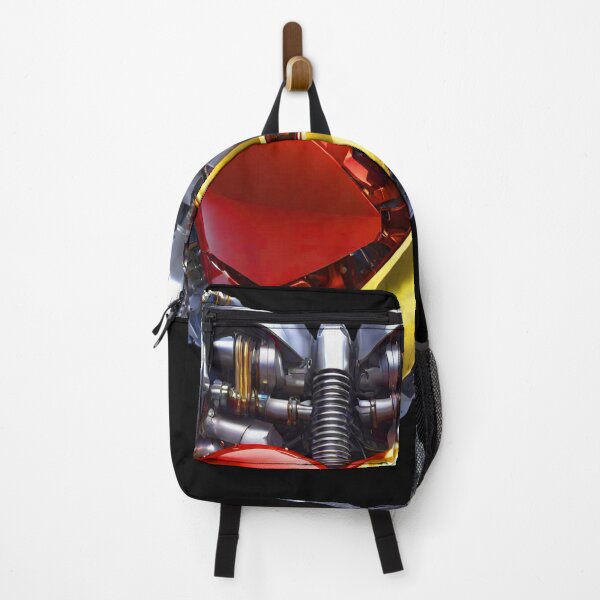 Item preview, Engine Heart Motor Gold Red Chrom designed and sold by Aquillashop.