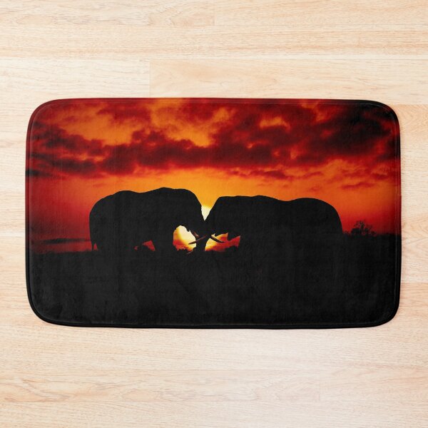 Item preview, Elephants in the sunset designed and sold by SunnyDesignsCo.