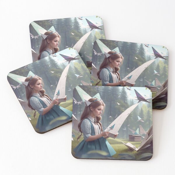Item preview, Forest of Flying Paper Airplanes designed and sold by DeftWookie.
