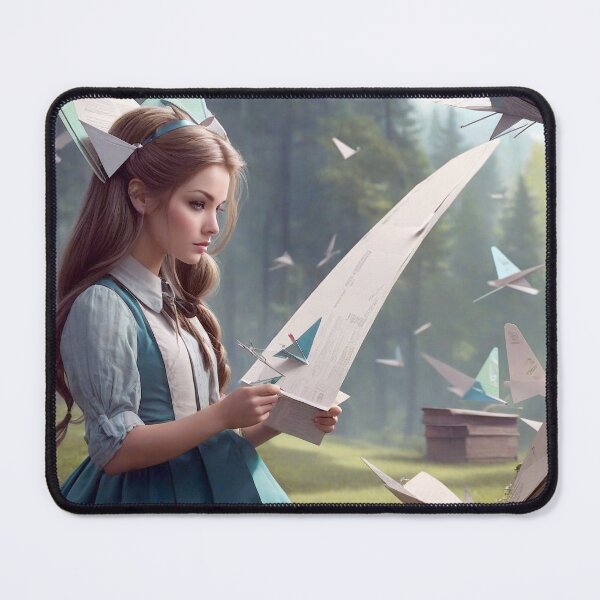 Item preview, Forest of Flying Paper Airplanes designed and sold by DeftWookie.