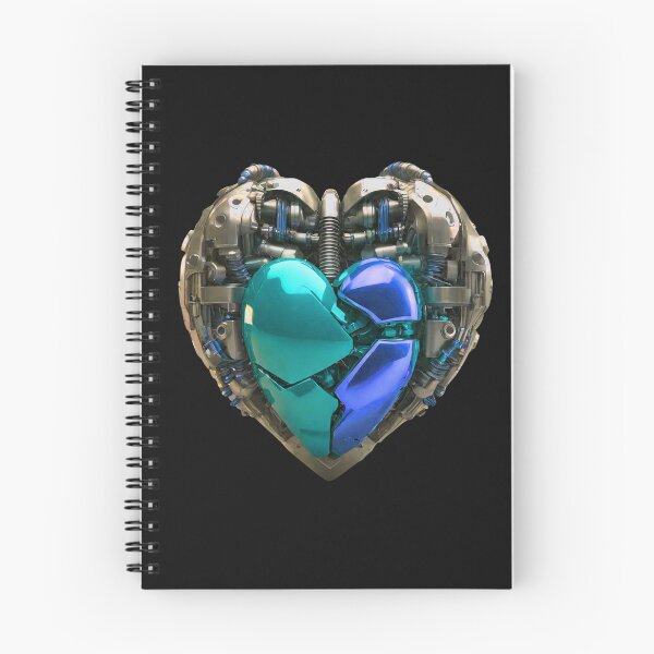 Item preview, Engine Heart Motor Blue Chrom designed and sold by Aquillashop.