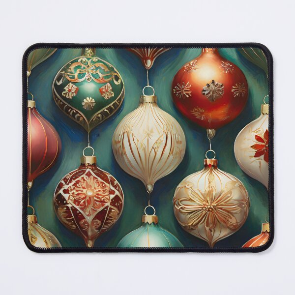 Item preview, vintage christmas ornaments pattern designed and sold by emaotx.