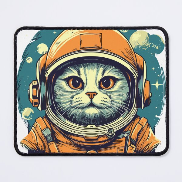 Item preview, Astro Cat looking at you! designed and sold by Elias Kamstra.