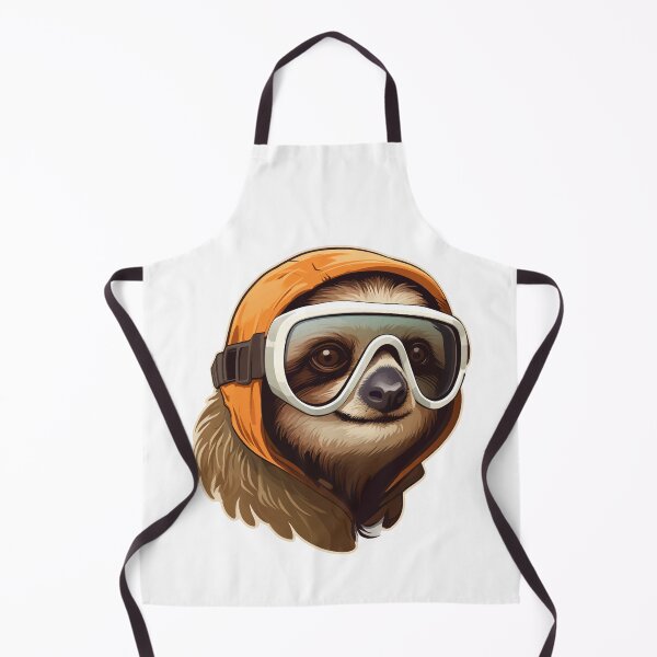 Item preview, Sloth Wearing Ski Goggles designed and sold by VelvetRoom.