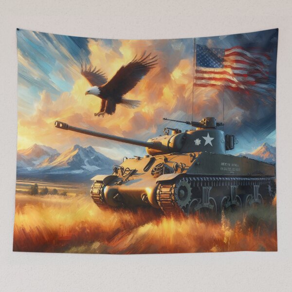 Item preview, M4 Sherman Tank designed and sold by ClassicRetroism.