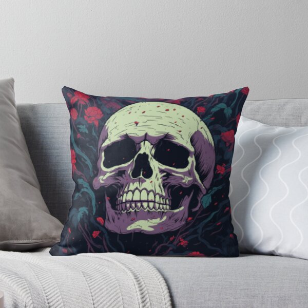 Item preview, Floral Skull designed and sold by -DEEWOLF-.