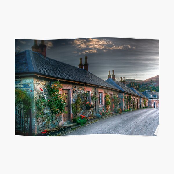 Luss Village, Loch Lomond Poster