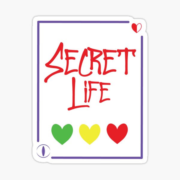 Item preview, Life Series Secret Life Edition Sticker designed and sold by DappledWings.