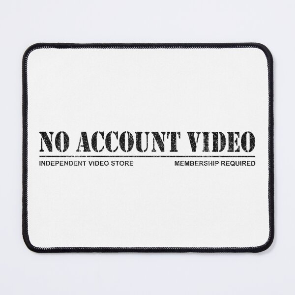 Item preview, No Account Video (Variant) designed and sold by huckblade.