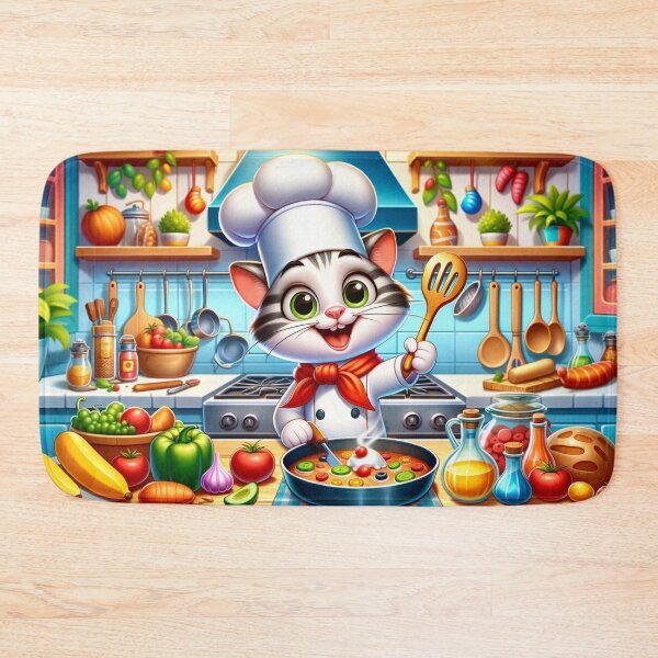 Item preview, Culinary Capers: Chef Whiskers in the Kitchen designed and sold by Cris888.
