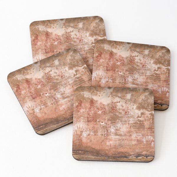 Item preview, Hand Prints Pictographs At Badger Panel designed and sold by Kevin Wellard.