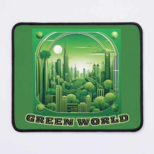 Item preview, Green World designed and sold by The Bubble 1307.