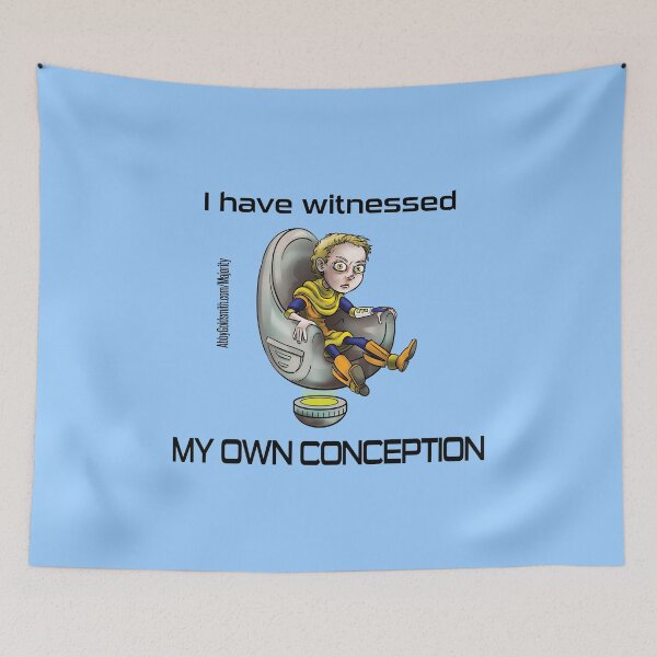 Item preview, Thomas: I have witnessed my own conception designed and sold by Abby Goldsmith.