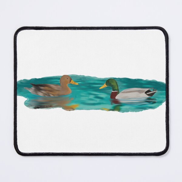 Item preview, Two Swimming Mallard Ducks designed and sold by Juliargw.