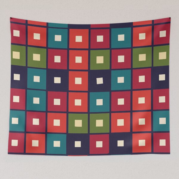 Item preview, Colorful Squares designed and sold by StudioRedKoala.