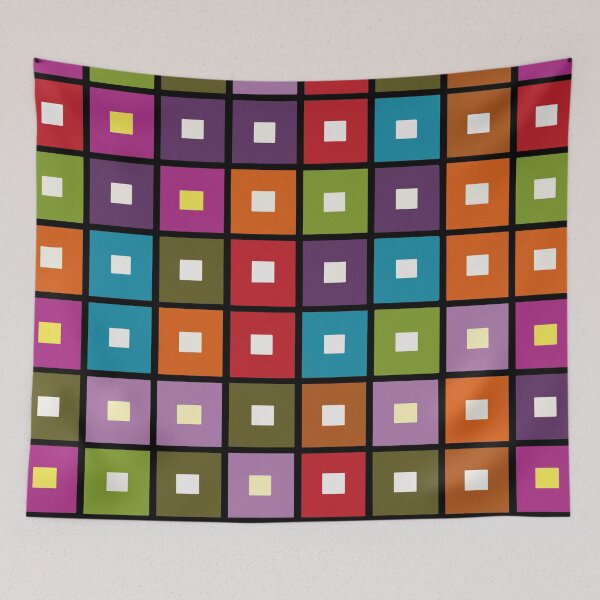 Item preview, Colorful Squares designed and sold by StudioRedKoala.