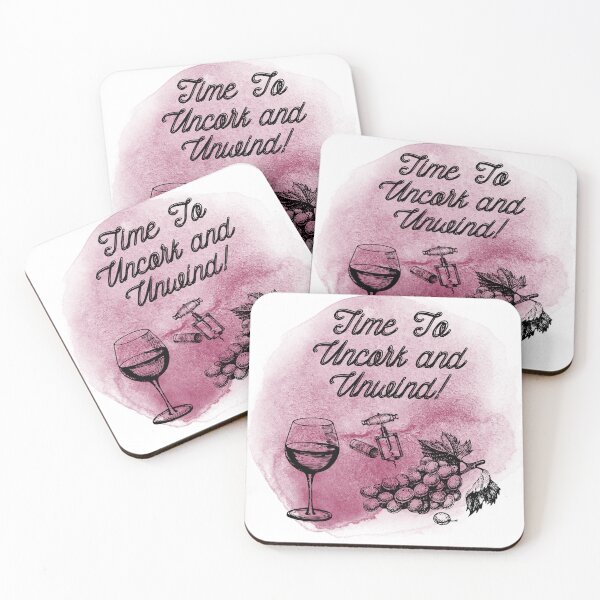 Item preview, Time To Uncork and Unwind! designed and sold by TidyKitchenInc.