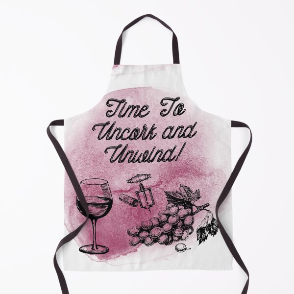 Item preview, Time To Uncork and Unwind! designed and sold by TidyKitchenInc.
