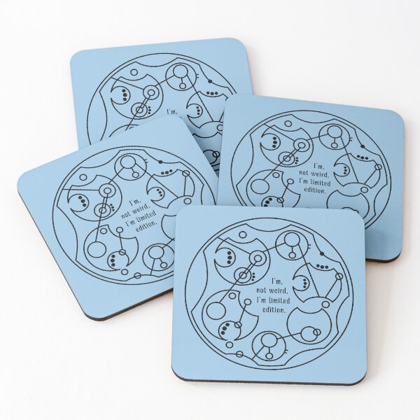 Item preview, I'm Not Weird, I'm Limited Edition - Circular Gallifreyan designed and sold by TimeLady's Closet.
