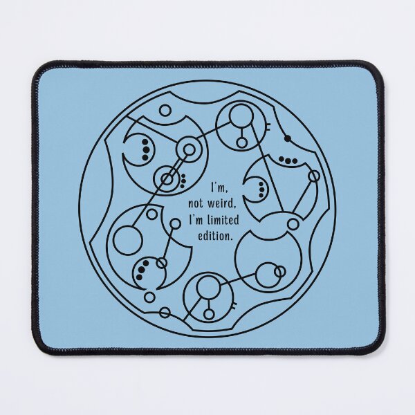 Item preview, I'm Not Weird, I'm Limited Edition - Circular Gallifreyan designed and sold by TimeLady's Closet.