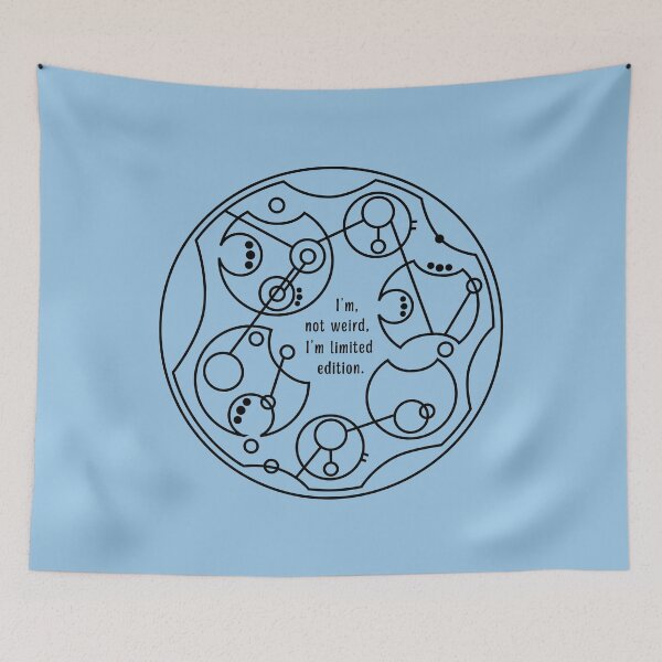 Item preview, I'm Not Weird, I'm Limited Edition - Circular Gallifreyan designed and sold by TimeLady's Closet.
