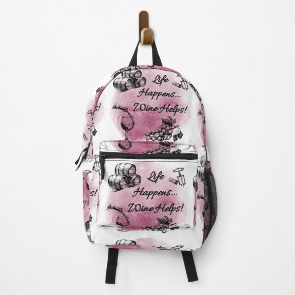 Item preview, Life Happens Wine Helps! designed and sold by TidyKitchenInc.
