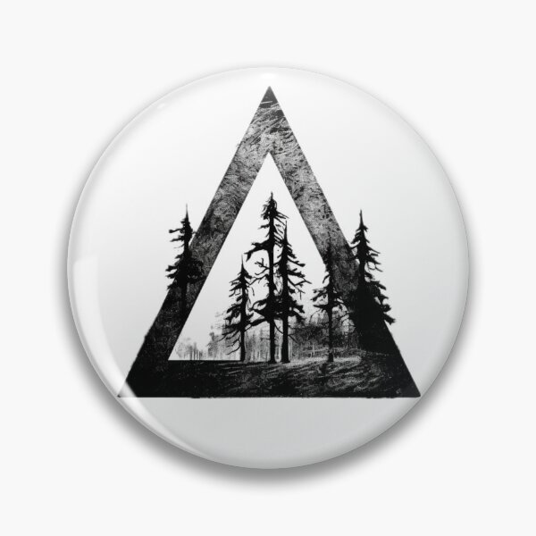 Item preview, Treeanglilluminati Triangle Tree Symbol designed and sold by Midsized King.