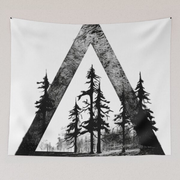 Item preview, Treeanglilluminati Triangle Tree Symbol designed and sold by Midsized King.