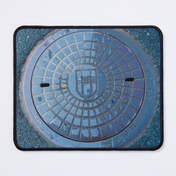 Item preview, Reykjavik Manhole Cover designed and sold by Bill Spengler's Photographic Thoughts.