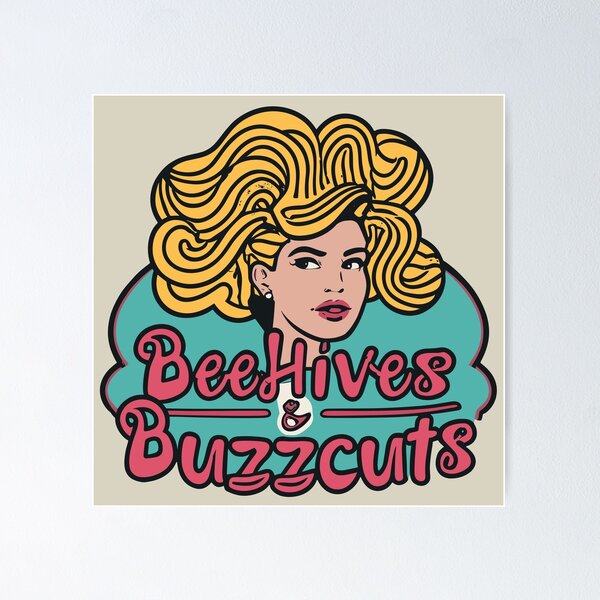 Item preview, Vintage Hair Salon: Beehives & Buzzcuts designed and sold by VoyteksDesigns.