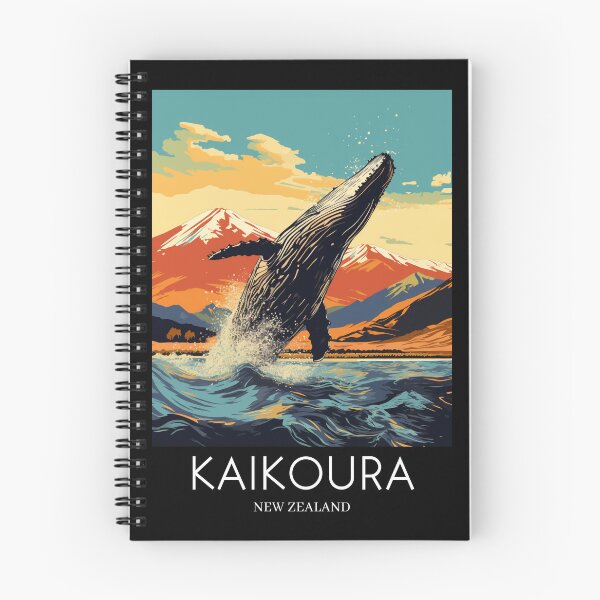 Item preview, A Pop Art Travel Print of Kaikoura - New Zealand designed and sold by StudioRedKoala.