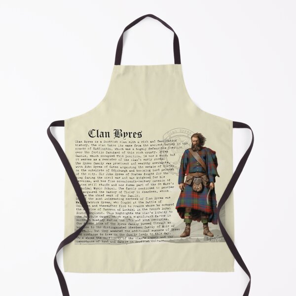 Item preview, Clan Byres Scottish History designed and sold by BagTown Clans.