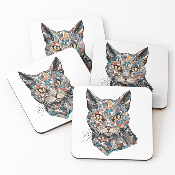 Item preview, Mosaic Cat  designed and sold by silviaol.