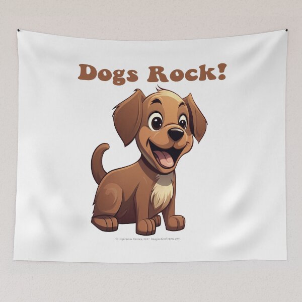 Item preview, Dogs Rock! designed and sold by The Imagination Source™.