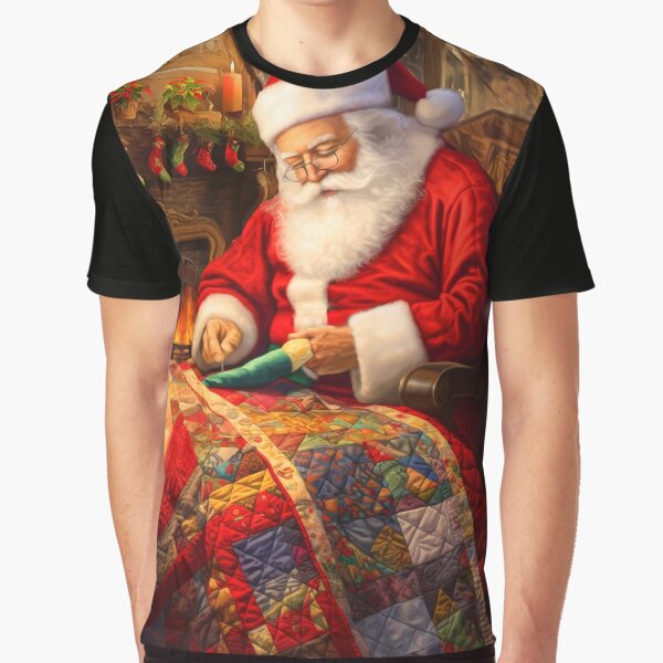 Item preview, Quilting Santa Claus designed and sold by Claudia McKinney.