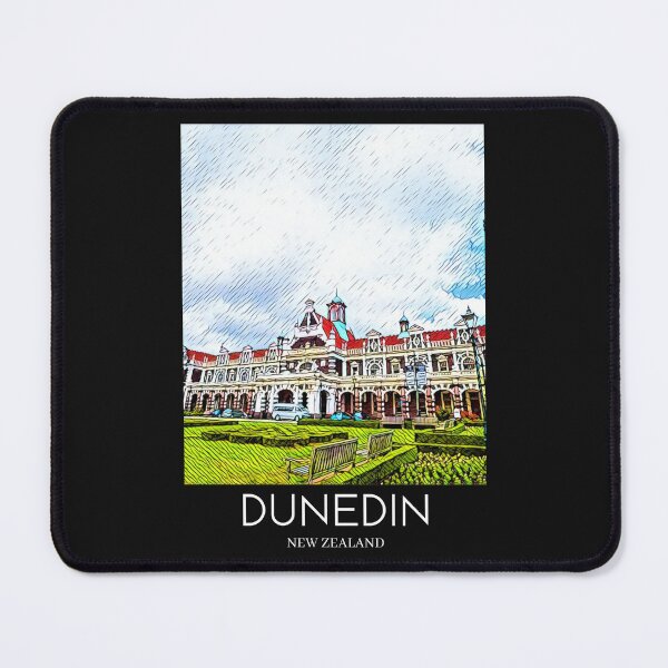 Item preview, A Pop Art Travel Print of Dunedin - New Zealand designed and sold by StudioRedKoala.