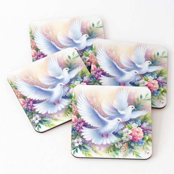 Item preview, White Doves designed and sold by Myra365Art.