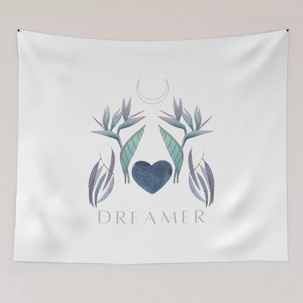 Item preview, Dreamer Strelitzia & Willow designed and sold by Waterwillow Art.